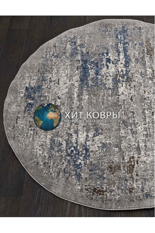 Турецкий ковер Armina 03856 Голубой круг